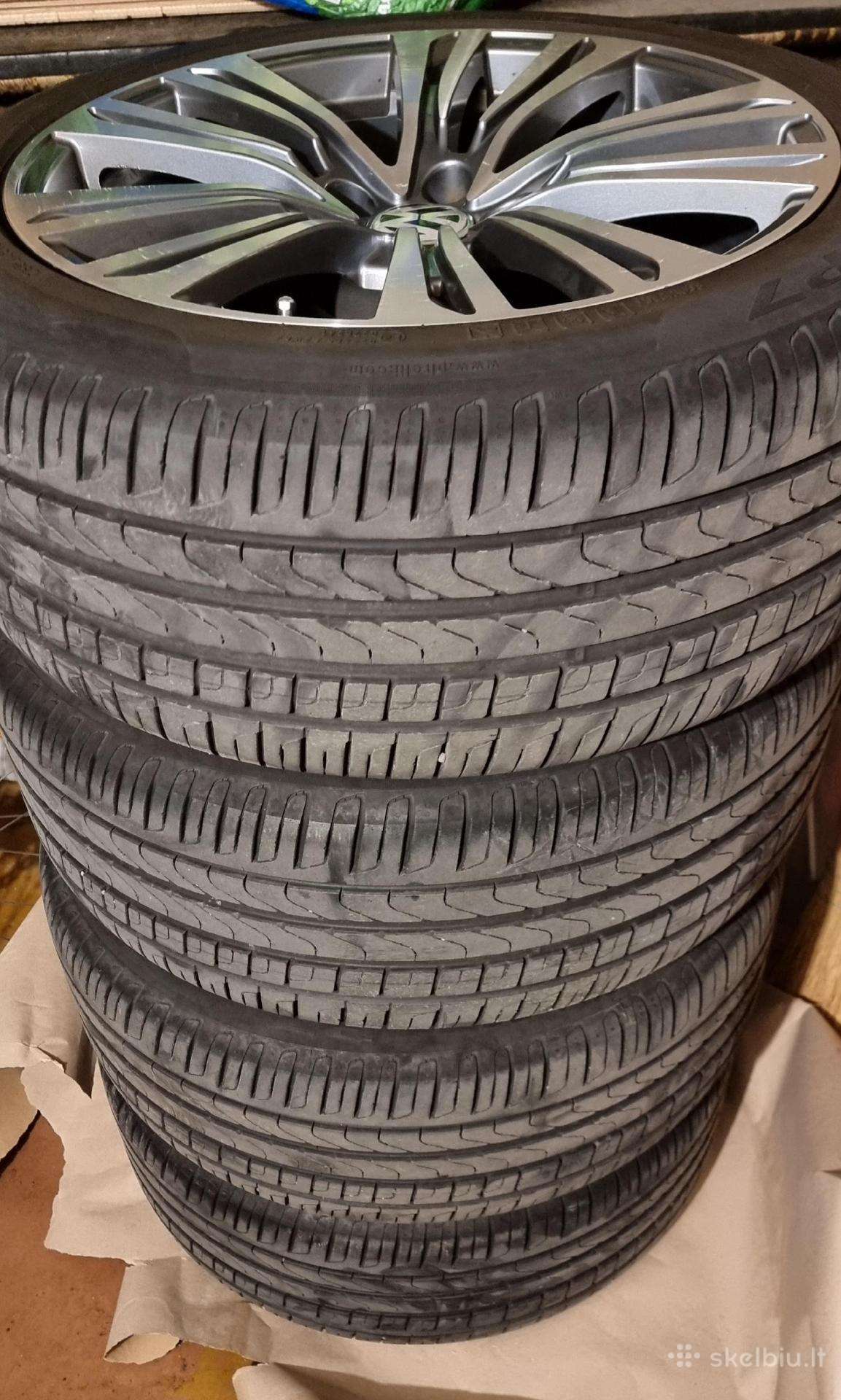 Ratlankių 235/45r18 su vasarinėmis padangomis komp
