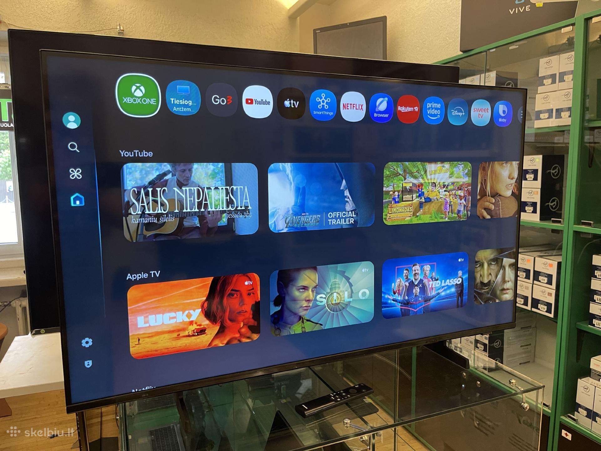 109cm smart Samsung Ue43u8092fu 24 mėn. garantija