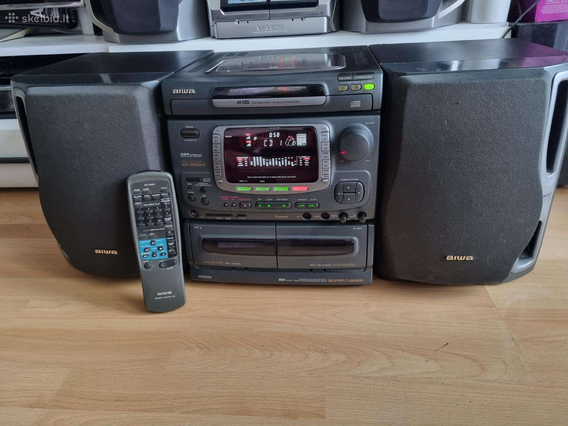 Legendinė Aiwa Nsx999 mkaškė 2
