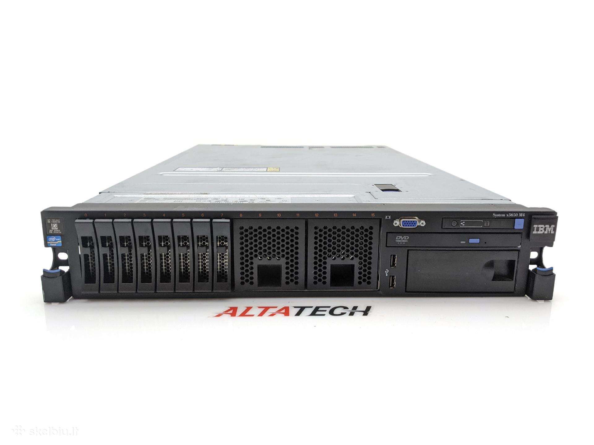 Serveris Ibm System x3650 M4 (7915), 2 vnt.