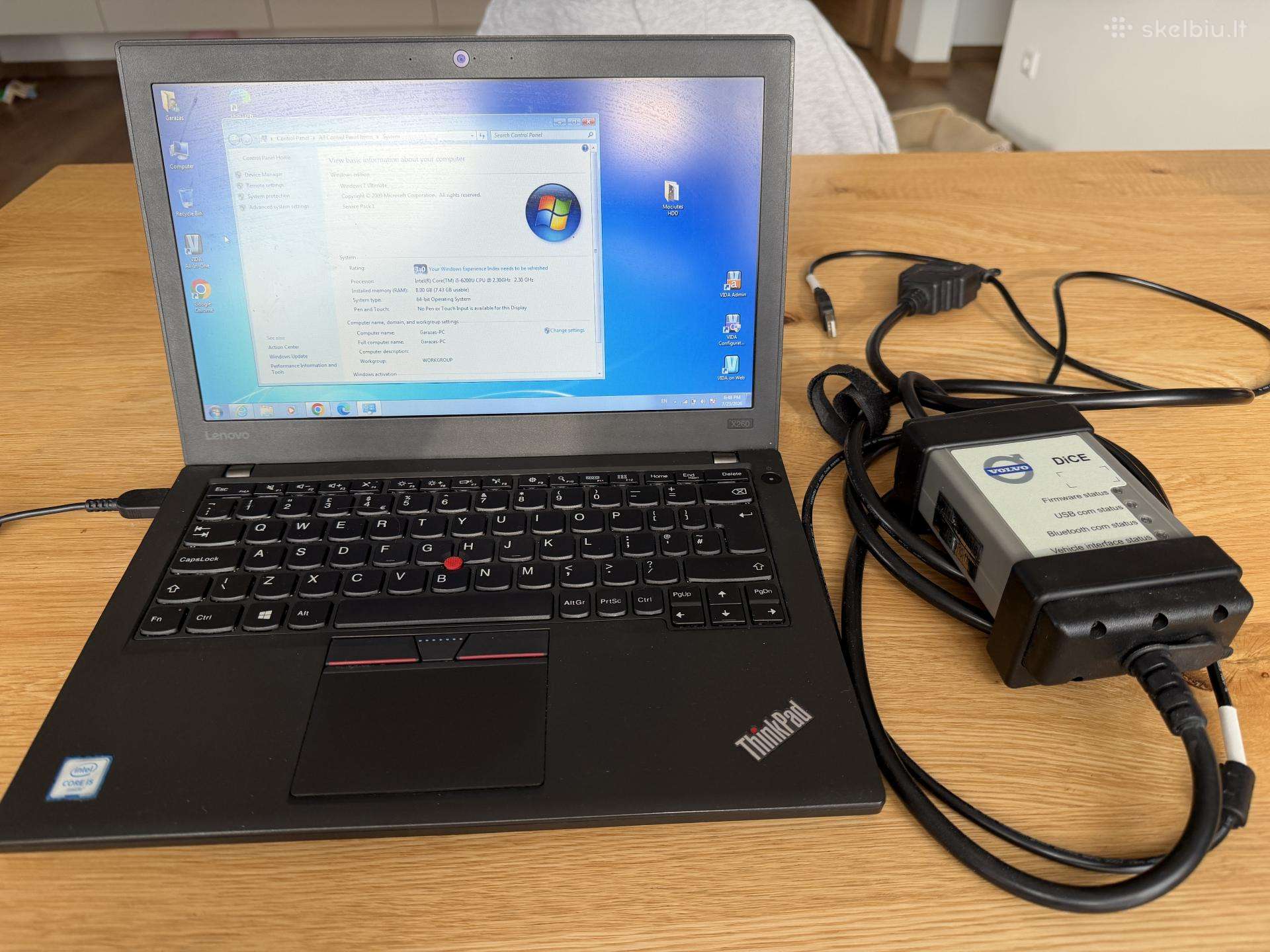 Vida Dice + Lenovo Pc