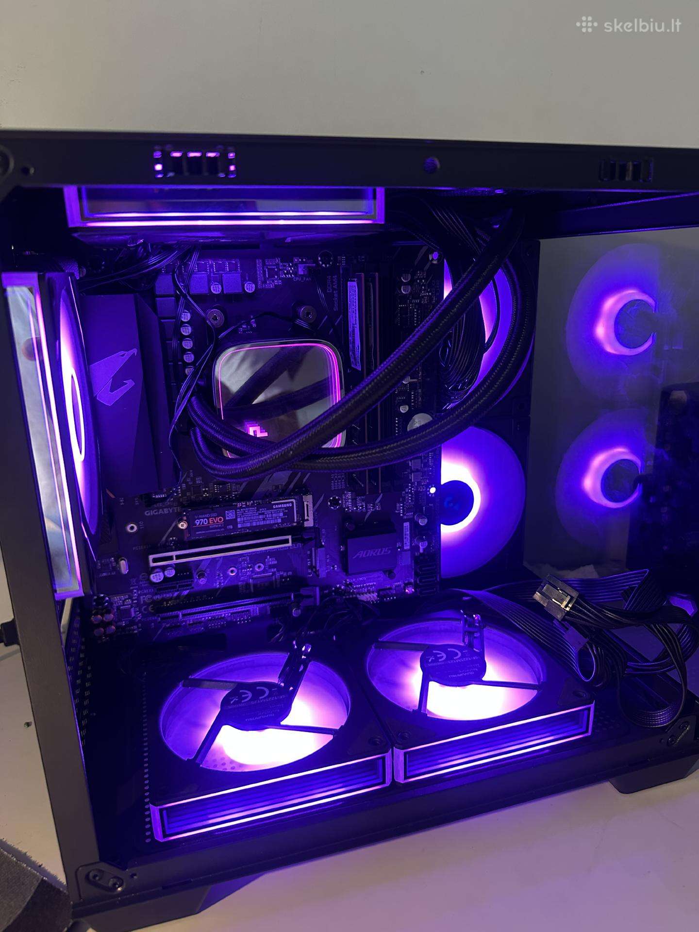 Kompiuteris ryzen 5 5800x 16gb ddr4 1tb SSD
