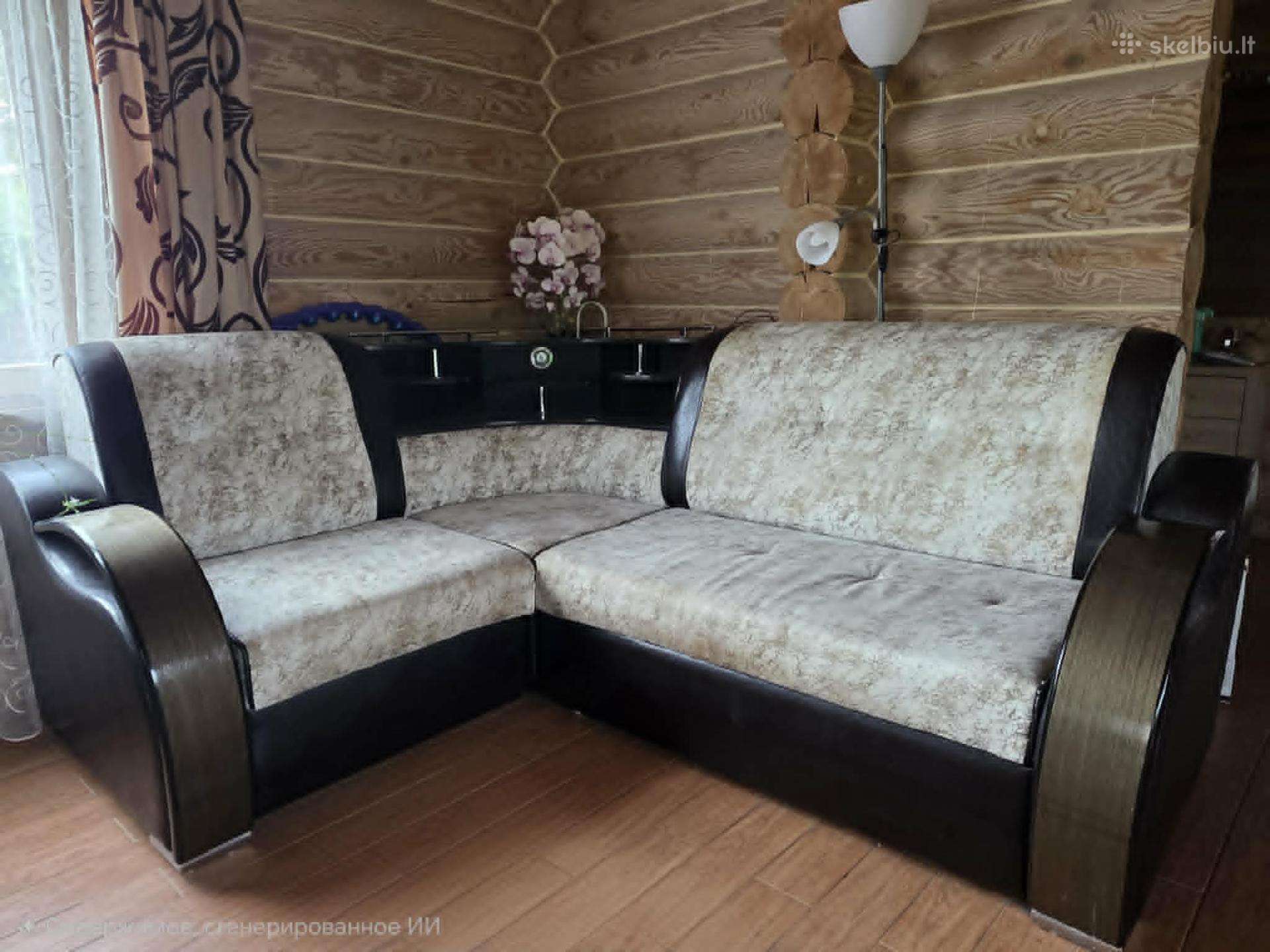 Parduodamas naudotas sofa-kampas