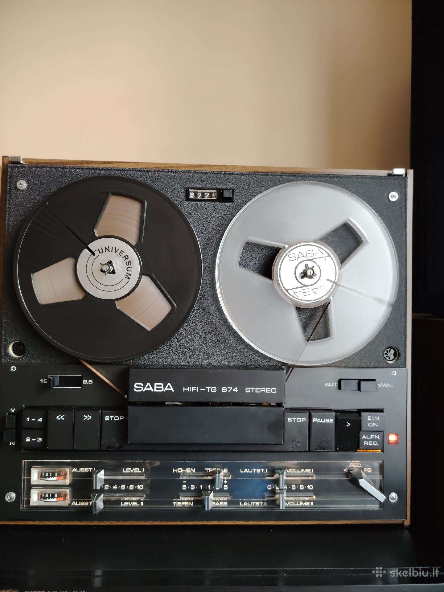Juostinis magnetofonas Saba Hifi-tg 674
