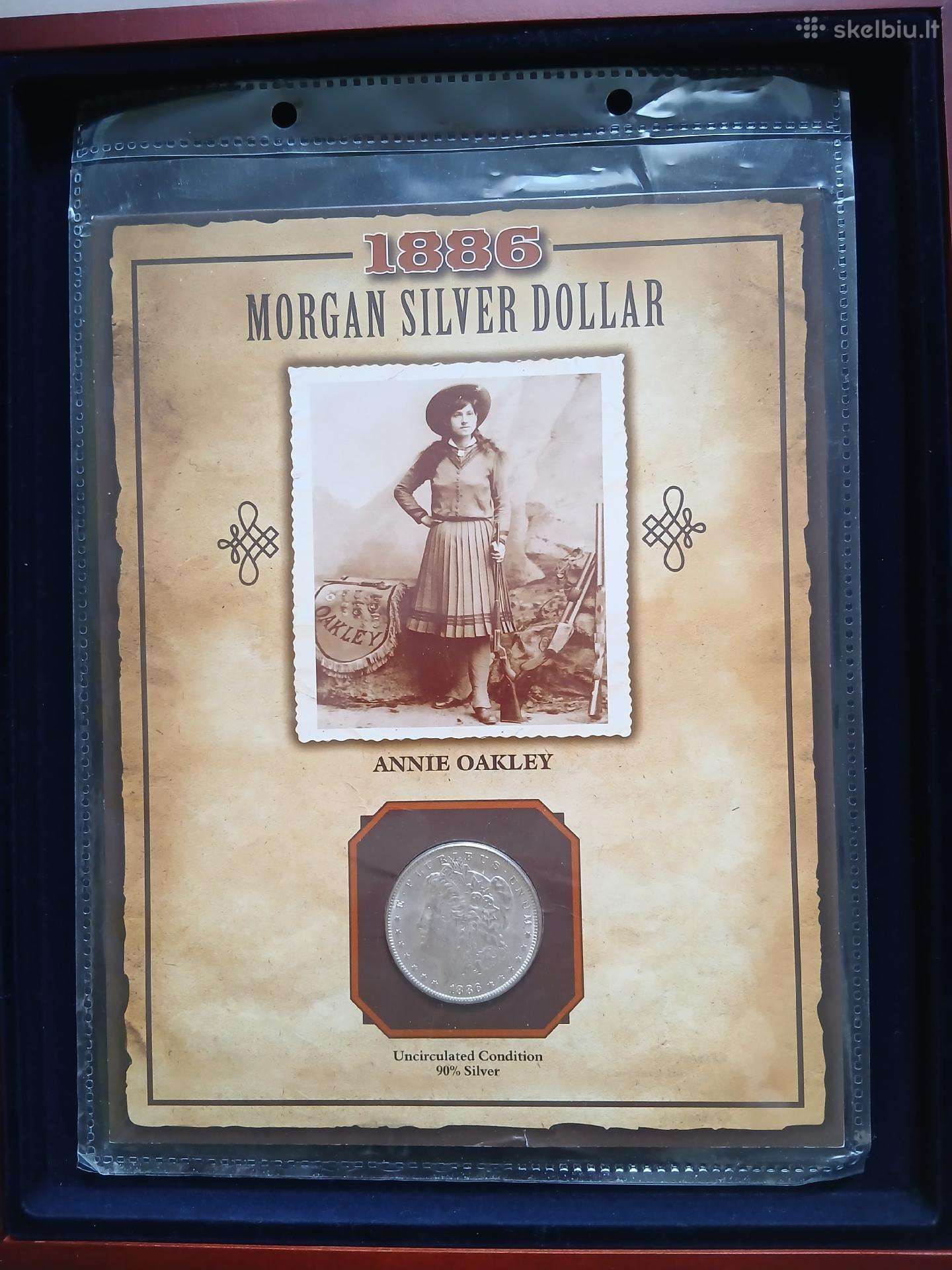 JAV 1886 Morgano doleris