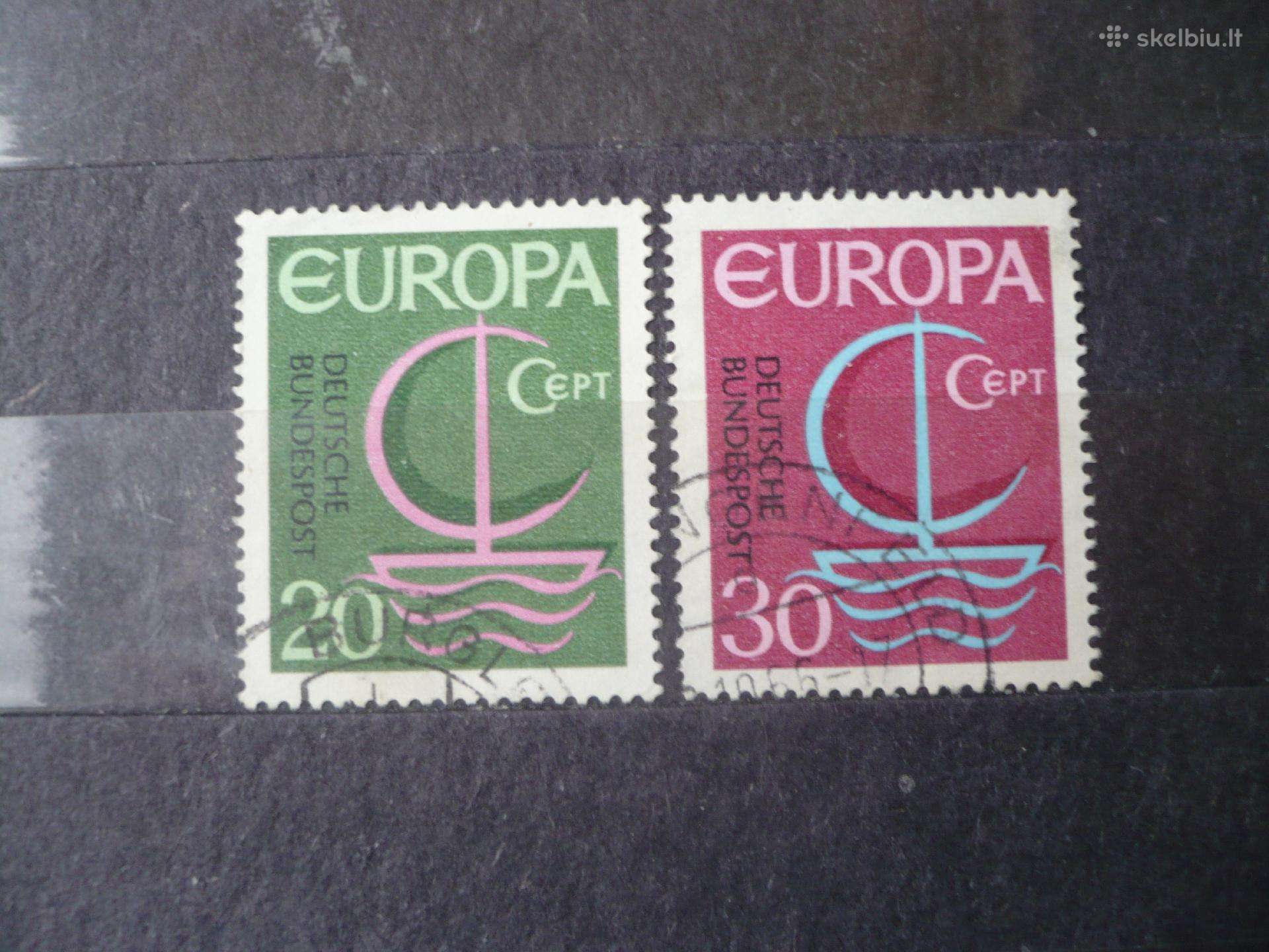 1966 m. Europa pašto ženklai