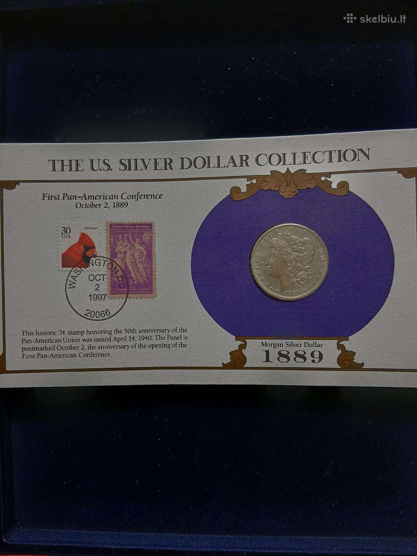 JAV 1989 Morgano doleris