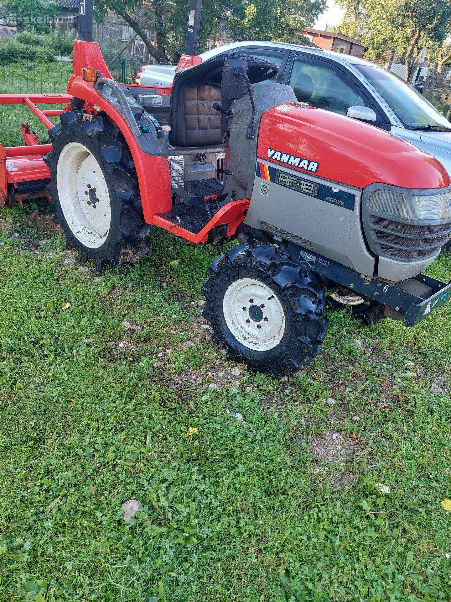 Yanmar AF18, тракторы
