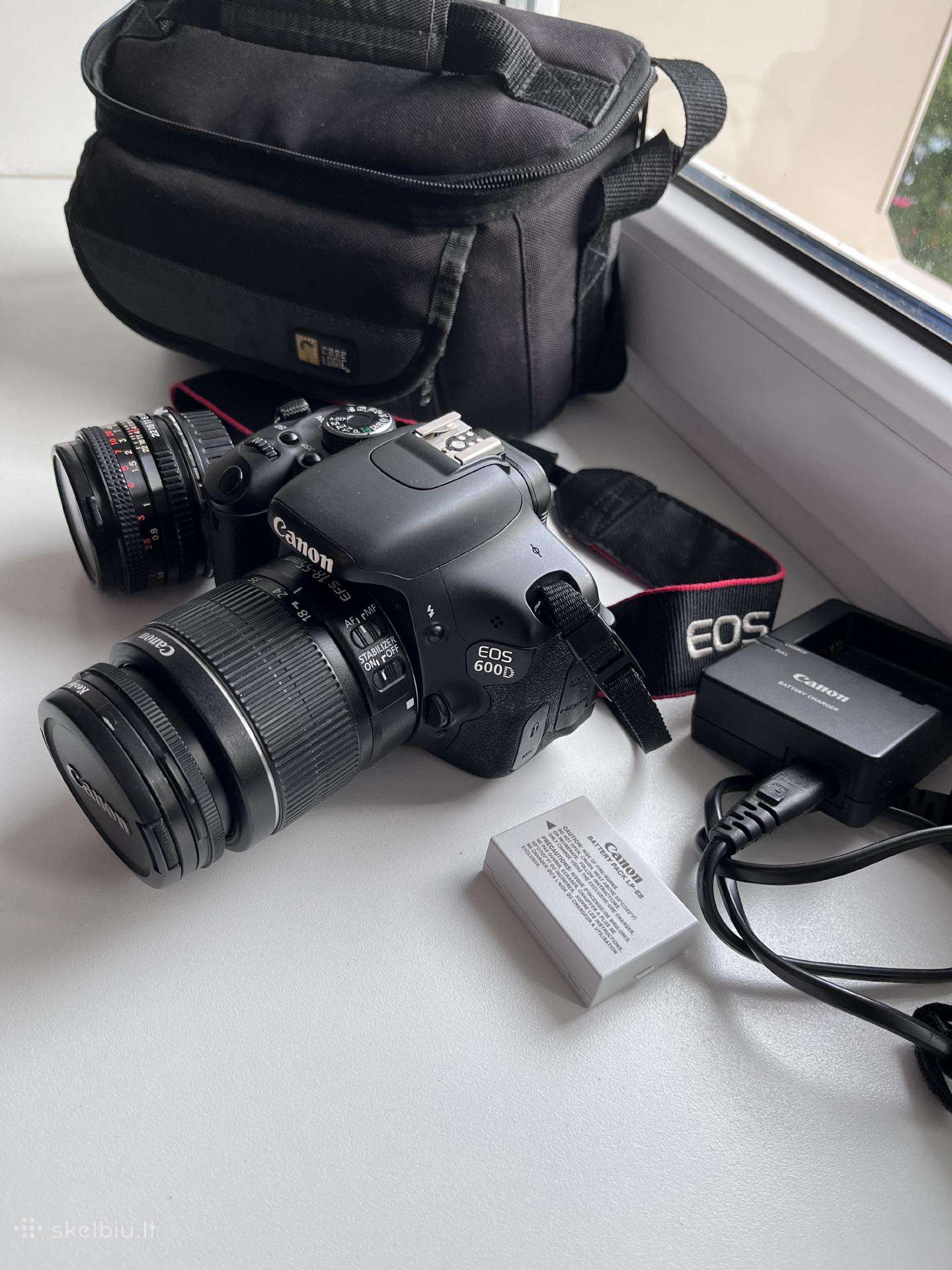 Fotoaparatas Canon EOS 600d