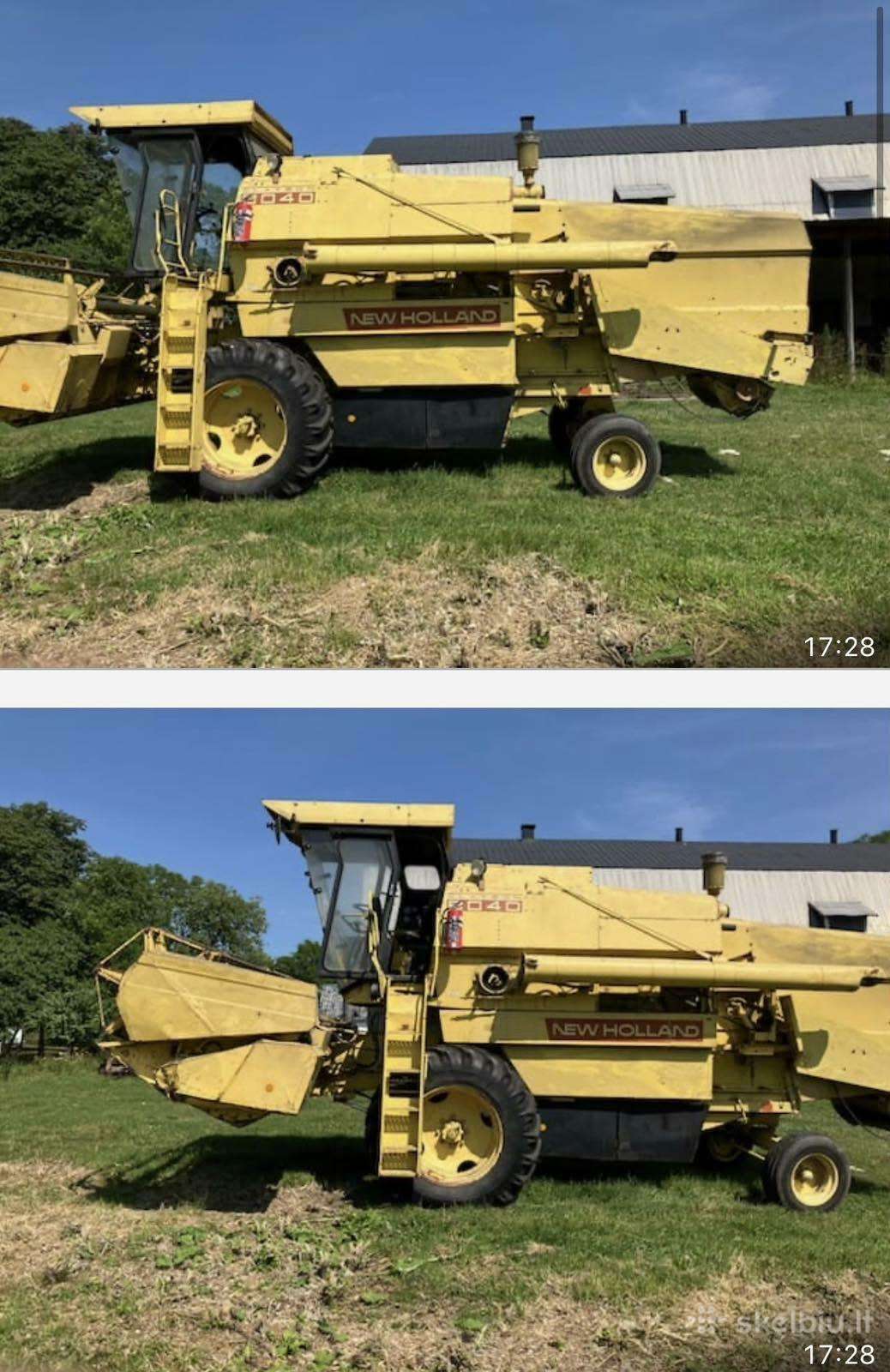 New Holland 8040, комбайны