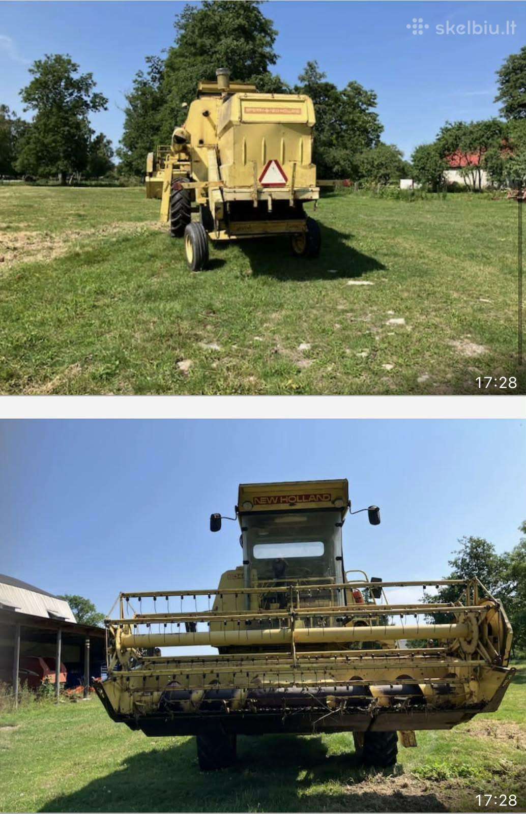 New Holland 8040, комбайны