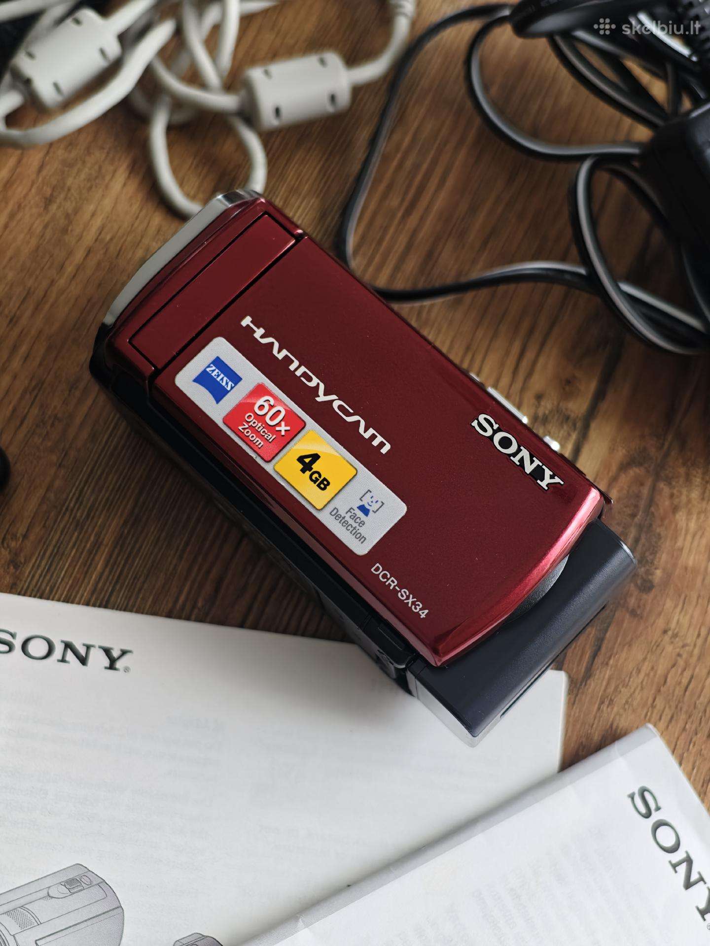 Sony Handycam Sx34 video kamera