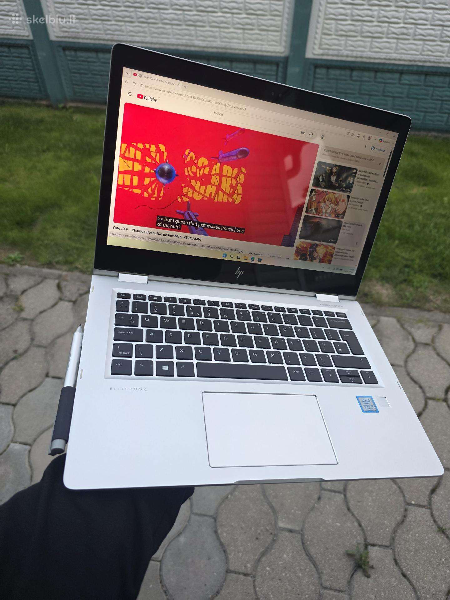 Nešiojamas kompiuteris Hp Elitebook x360