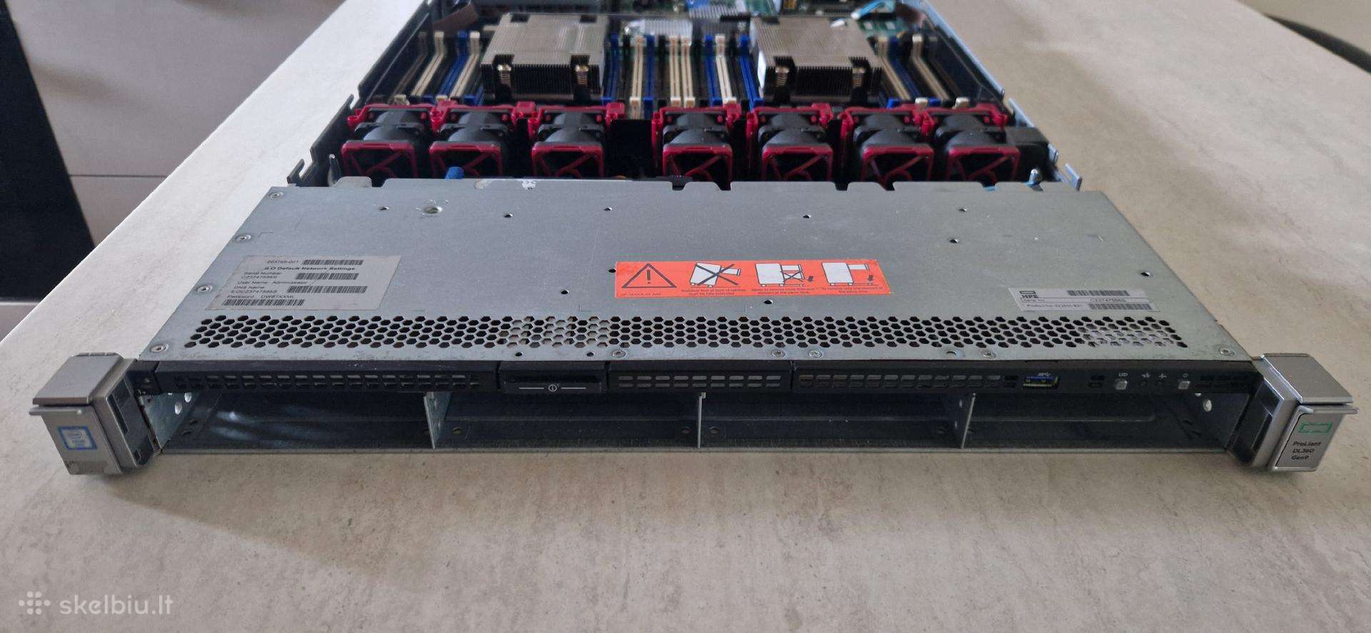 Hpe Dl360 Gen9 4lff serveris