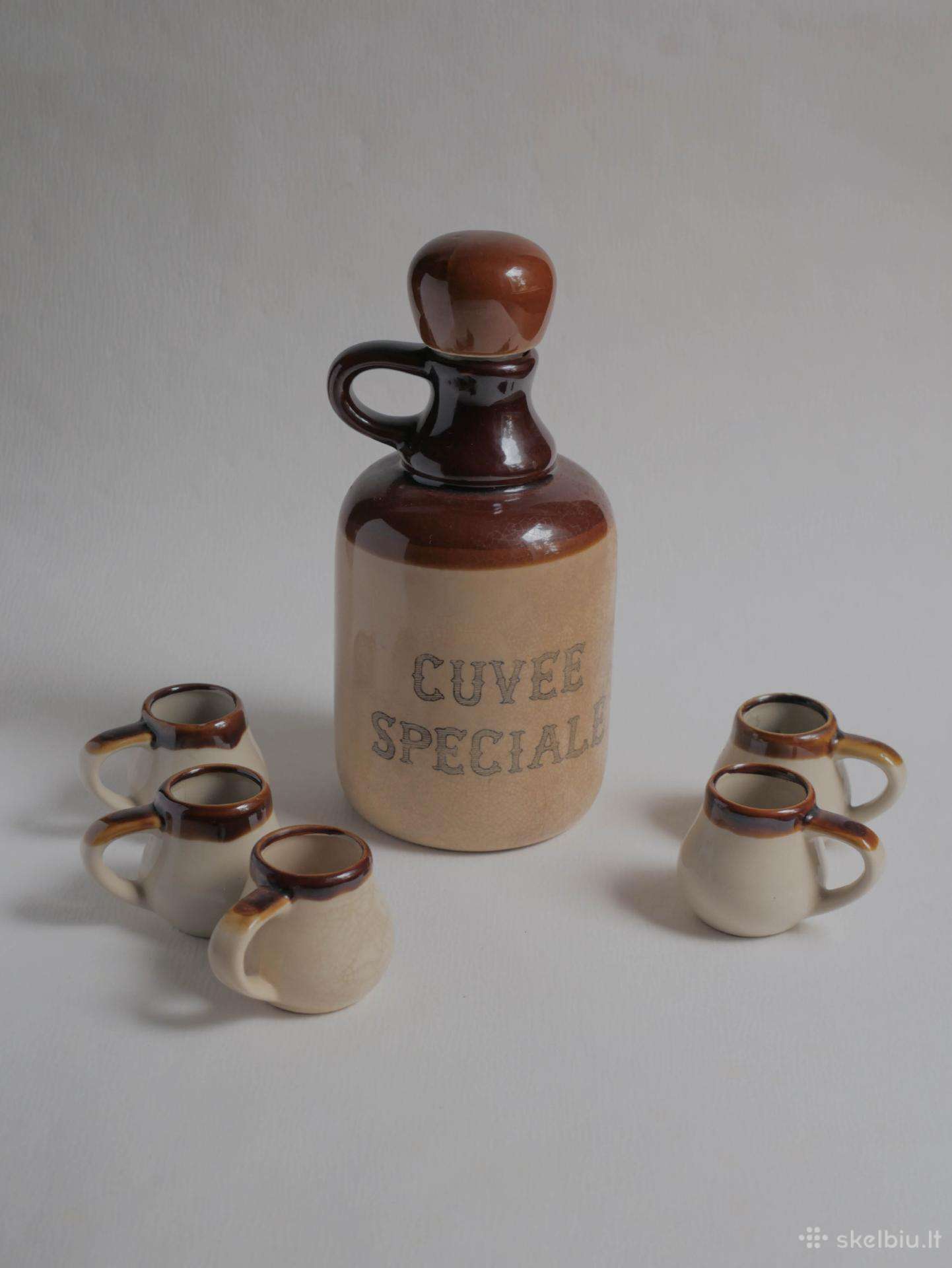 Vintažinis keraminis rinkinys „Cuve Spciale“