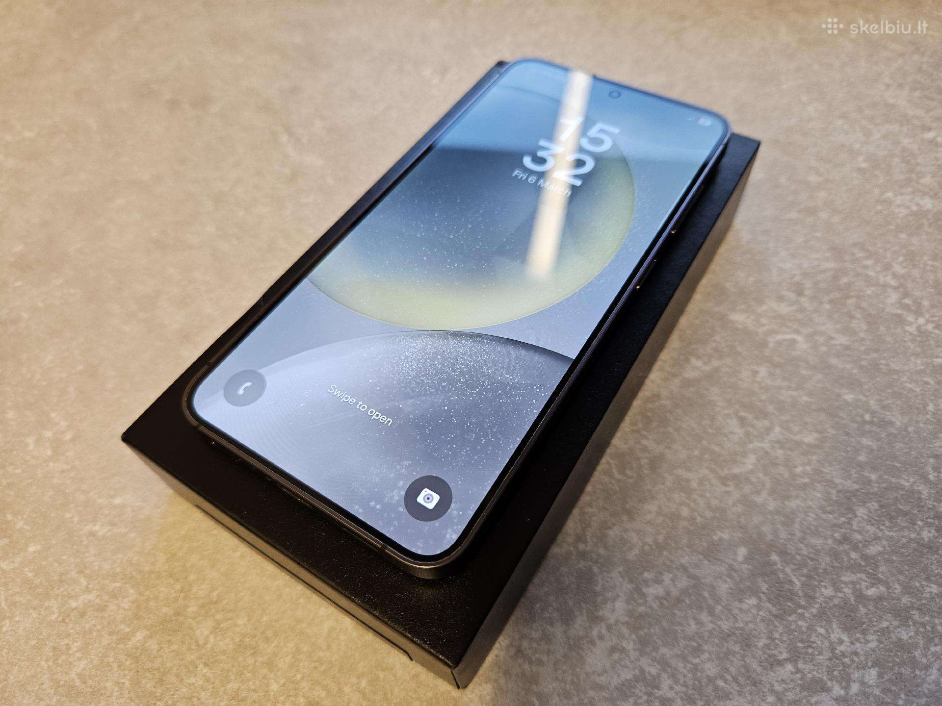 Idealios būklės Galaxy S24 256 GB telefonas
