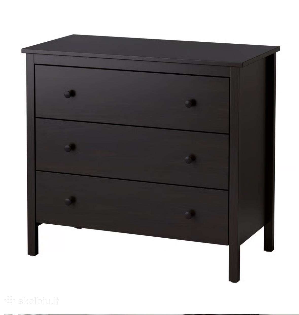 Nauja Ikea Koppang tamsiai ruda komoda