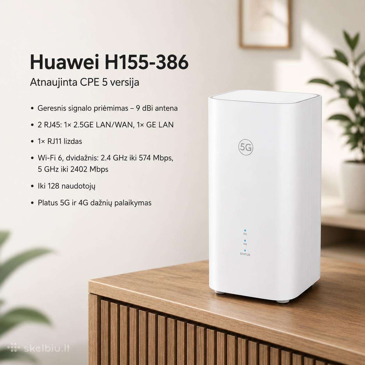 5G modemai - Geriausia kokybė už gera kainą