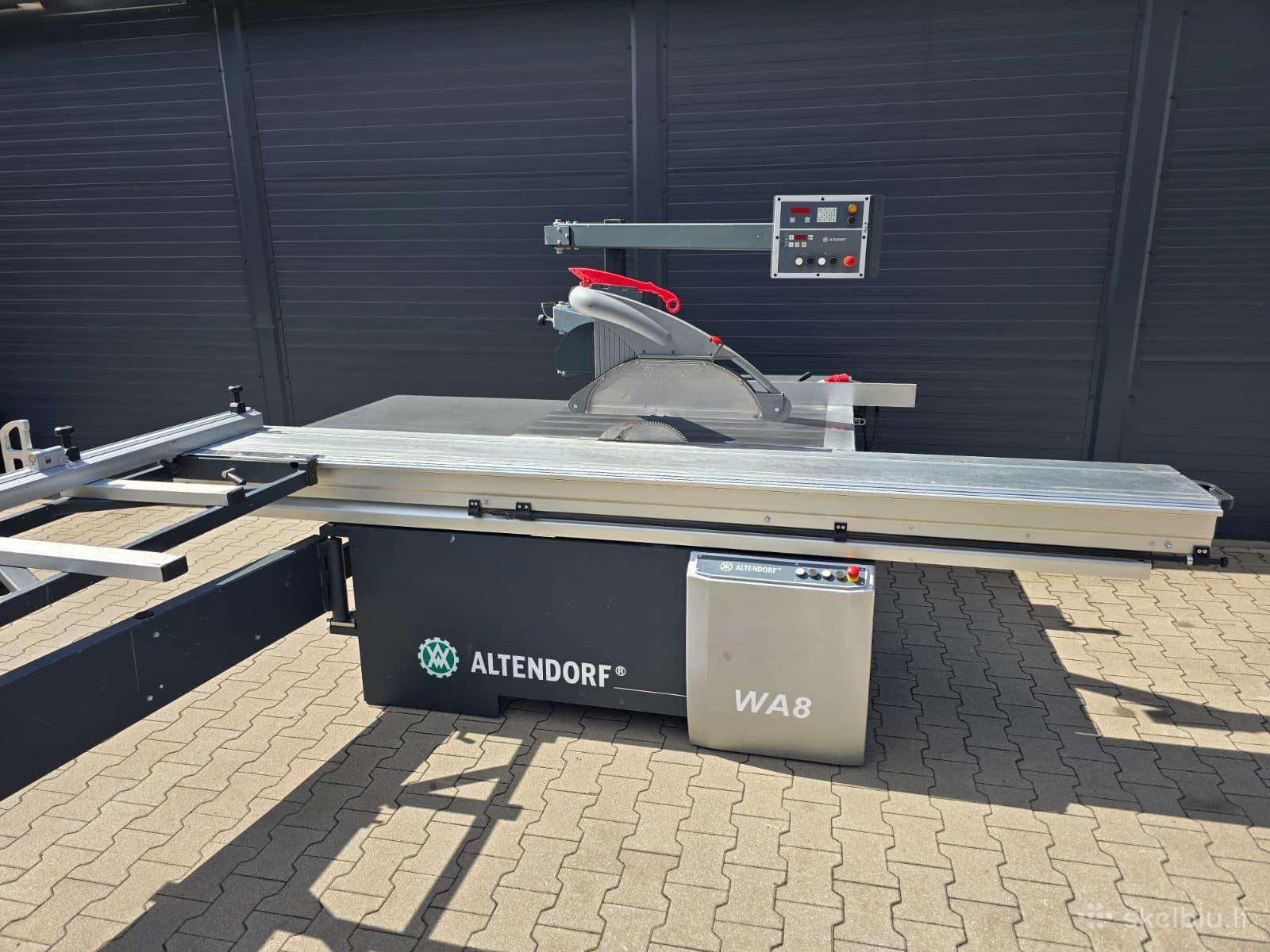 Formatinio pjovimo staklės Altendorf Wa8