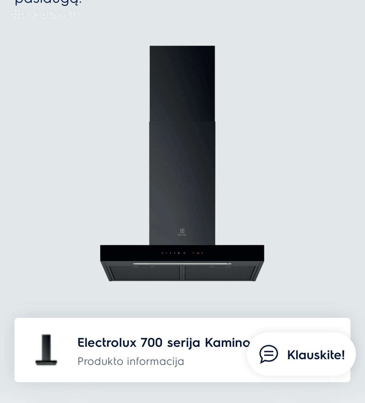 Elektrolux 700 gartraukis