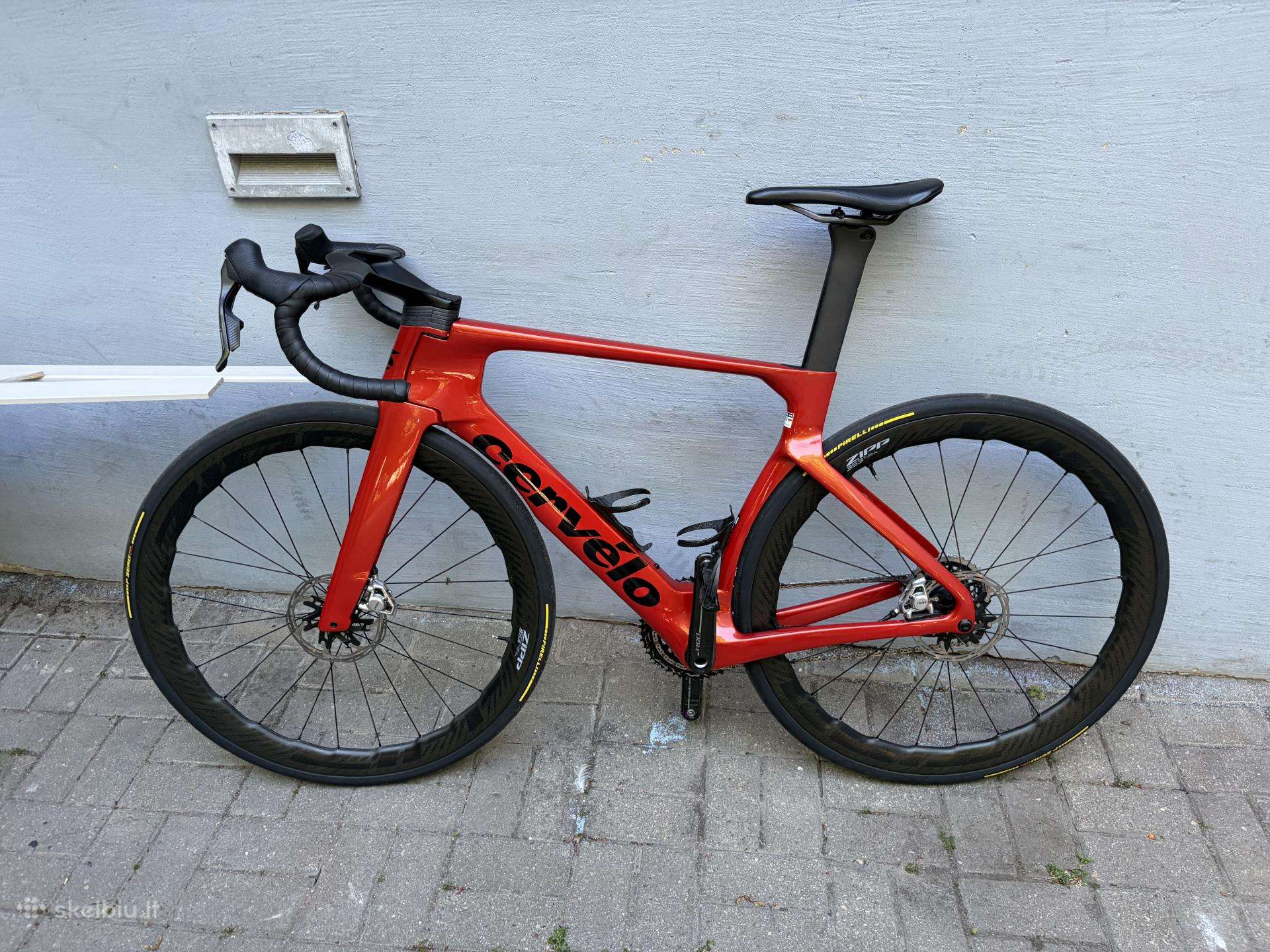 Cervelo S5 54 dydis Sram Red etap AXS Zipp 4