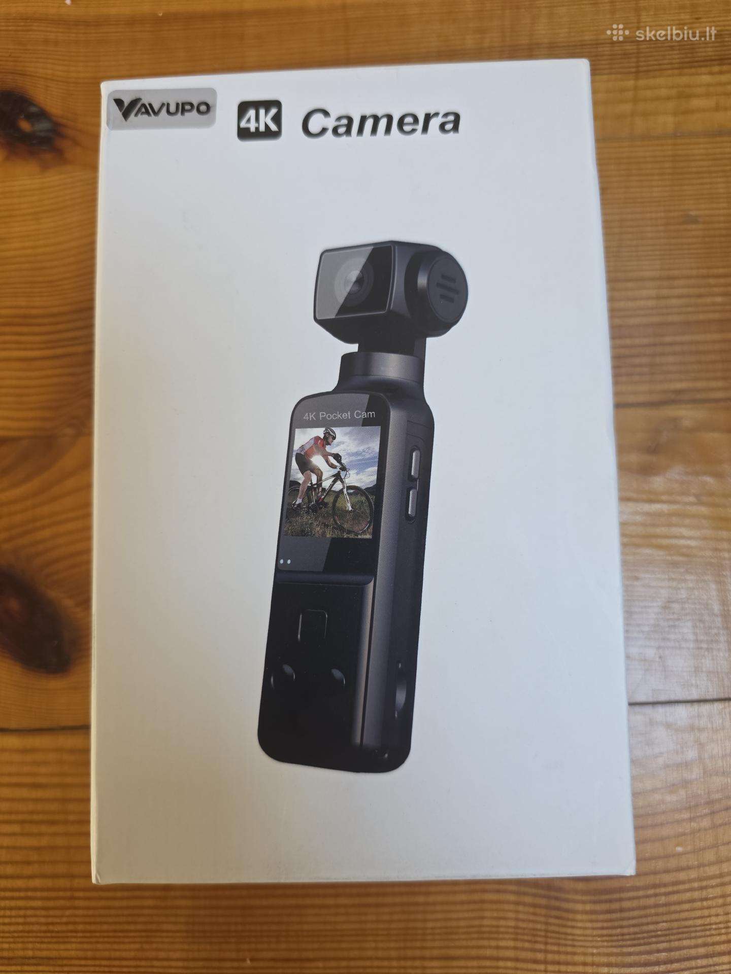 Nauja didelės raiškos 4k kamera