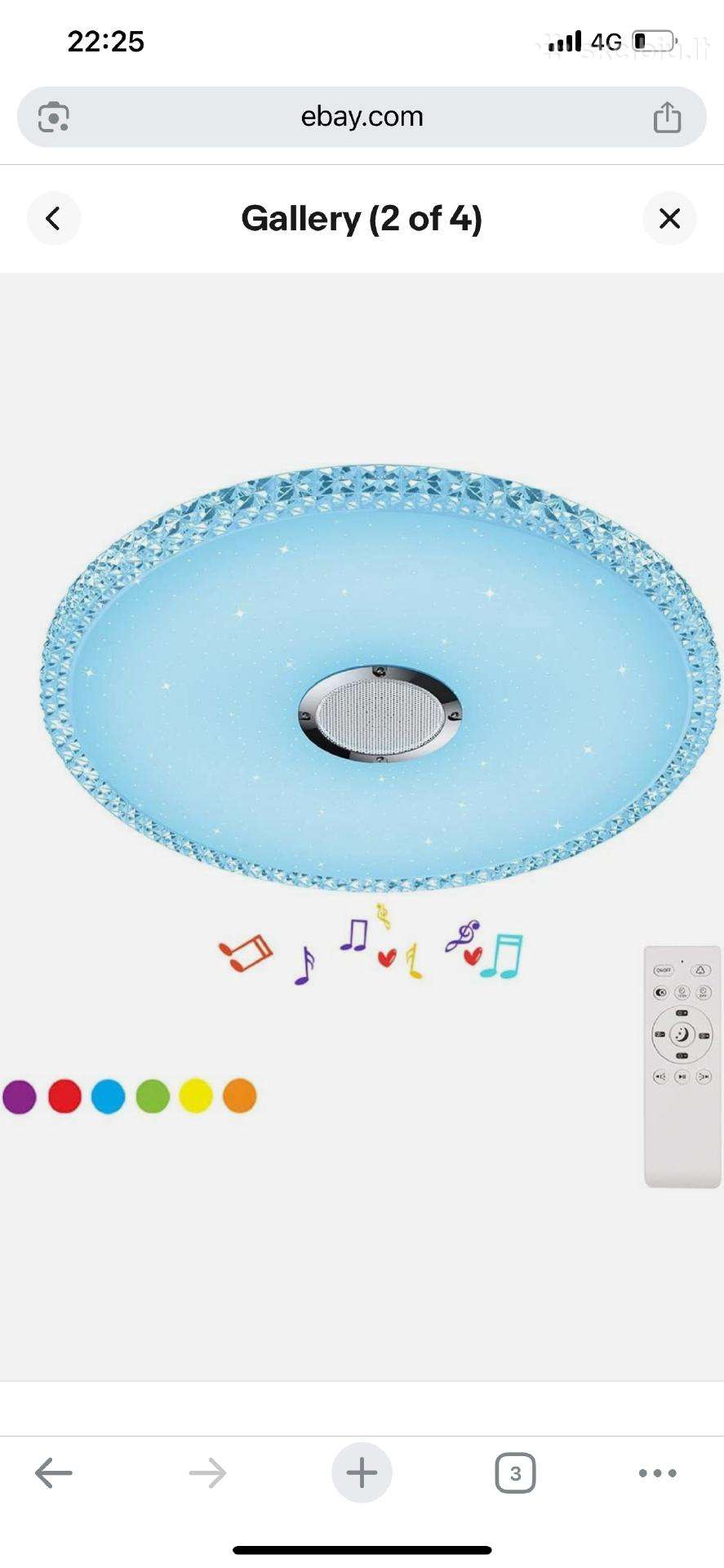 LED išmanusis lubinis švieatuvas