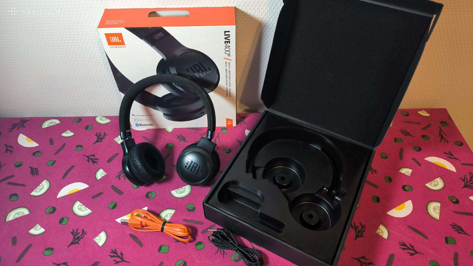 Jbl Live 400bt ausinės