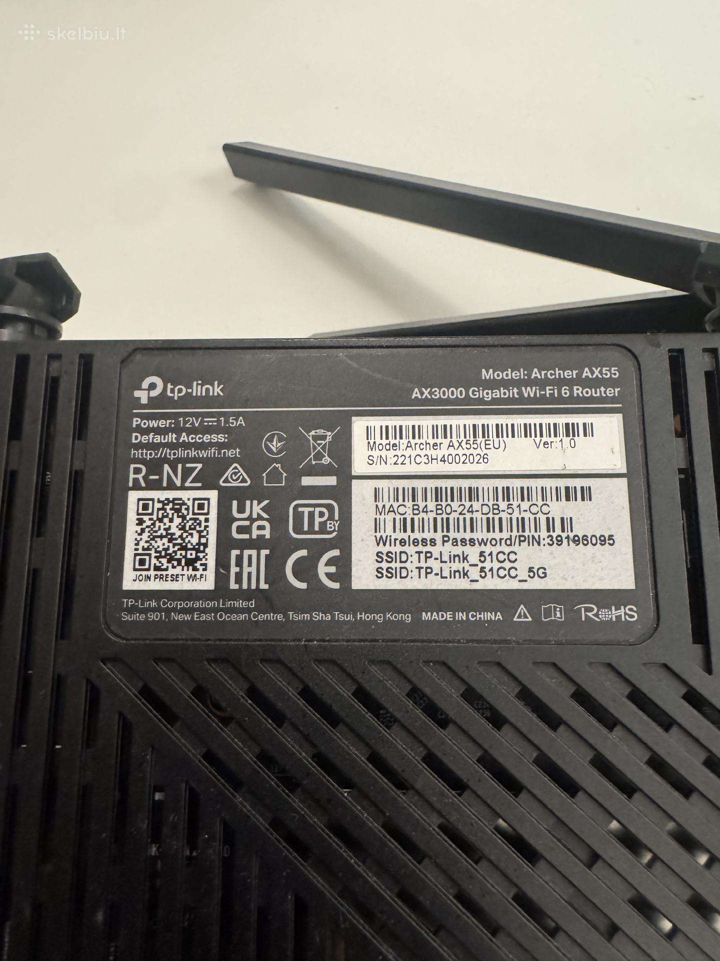 Interneto modemai Huawei,technicolor,tplink