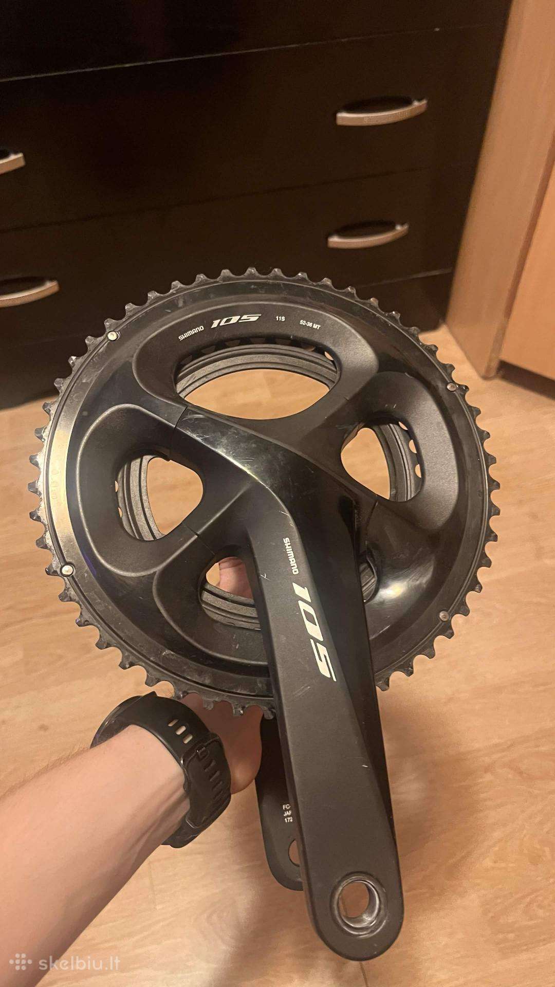 Shimano 105 r7000 172,5 52/36 švaistikliai