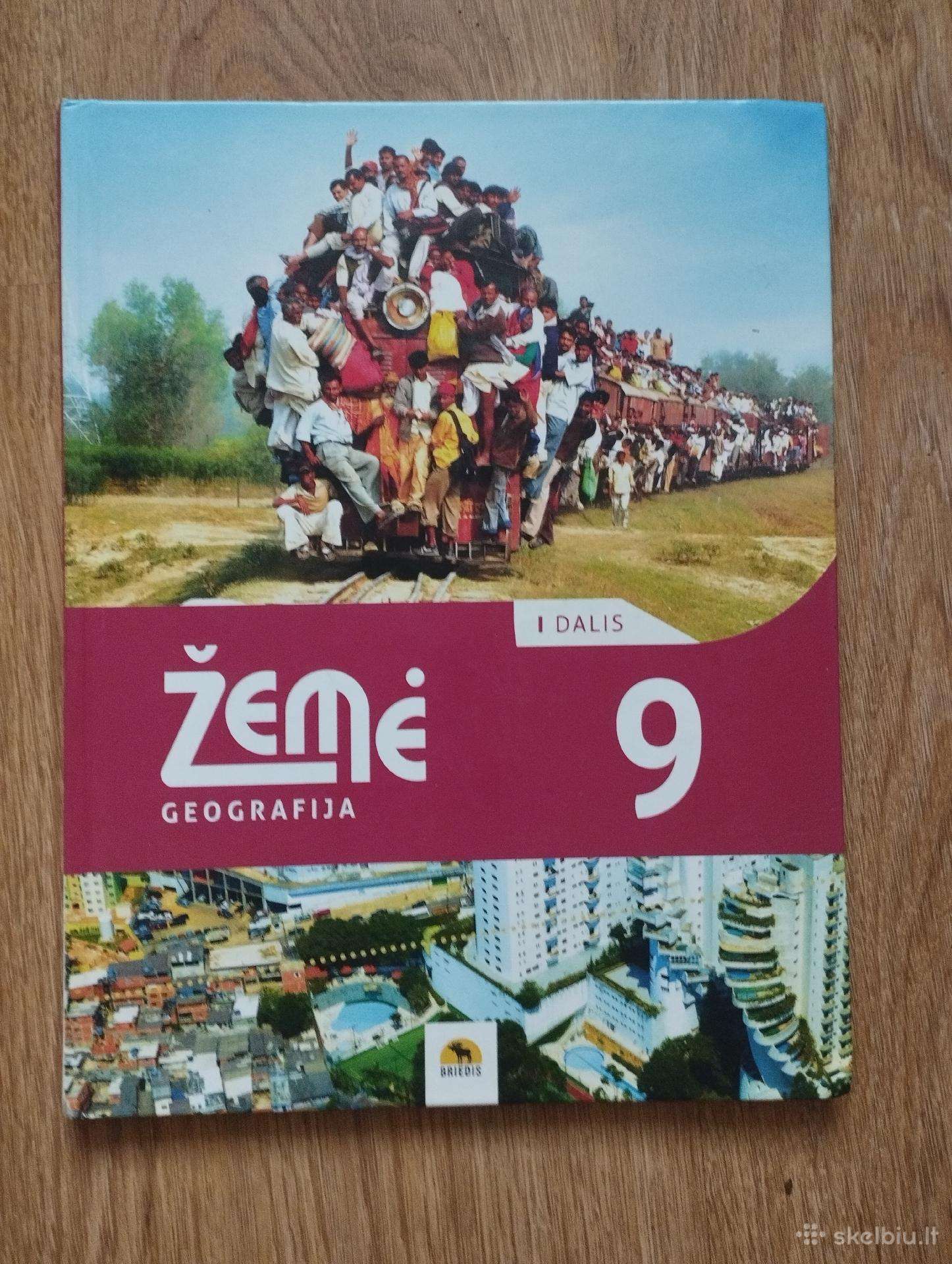 Geografijos vadovėlis Žemė 9 klasė 1 dalis