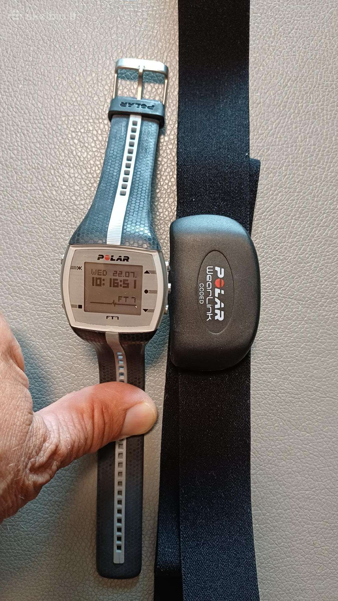 Polar H7 laikrodis-širdies ritmo daviklis su diržu