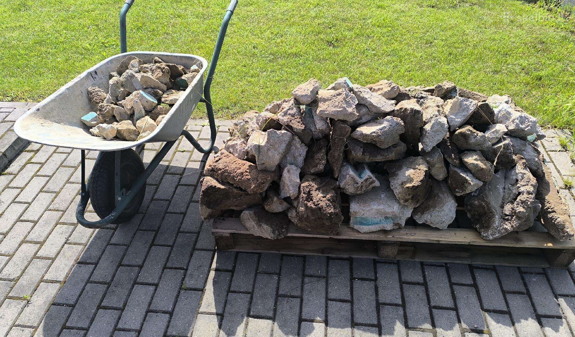 Betono likučiai ir kt.