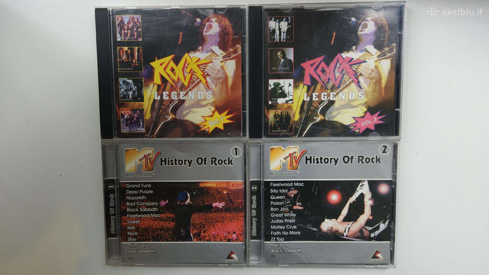 Rokas, Bliuas - muzikos rinkinukai CD.