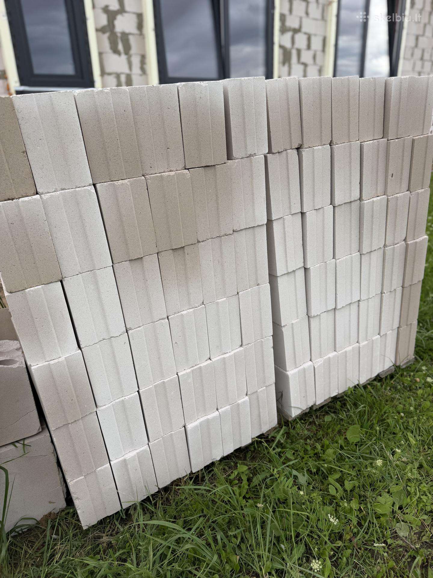 Arko blokeliai ir baltos plytos