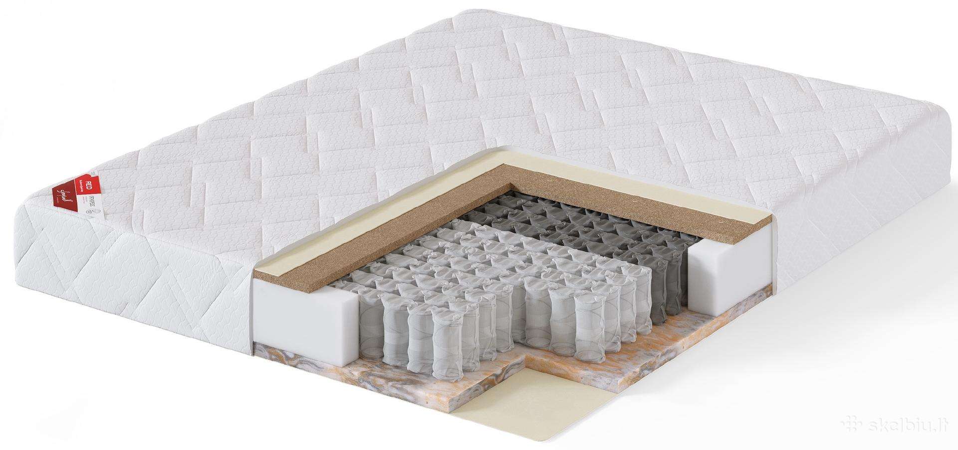 Nauji premium klasės čiužiniai 160x200 -50/70%!
