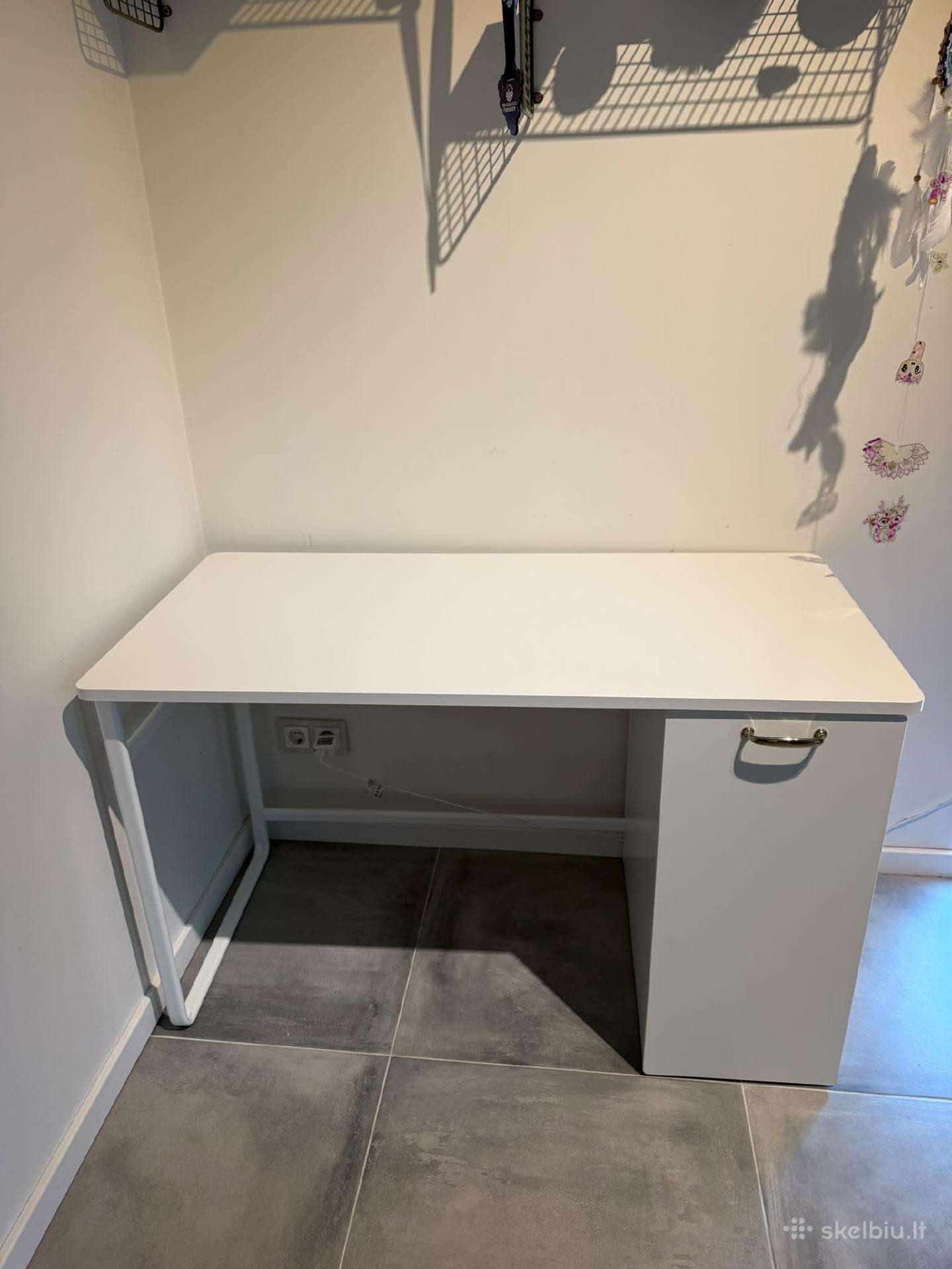 Lärande Stalas, balta, 120x58 cm, Ikea