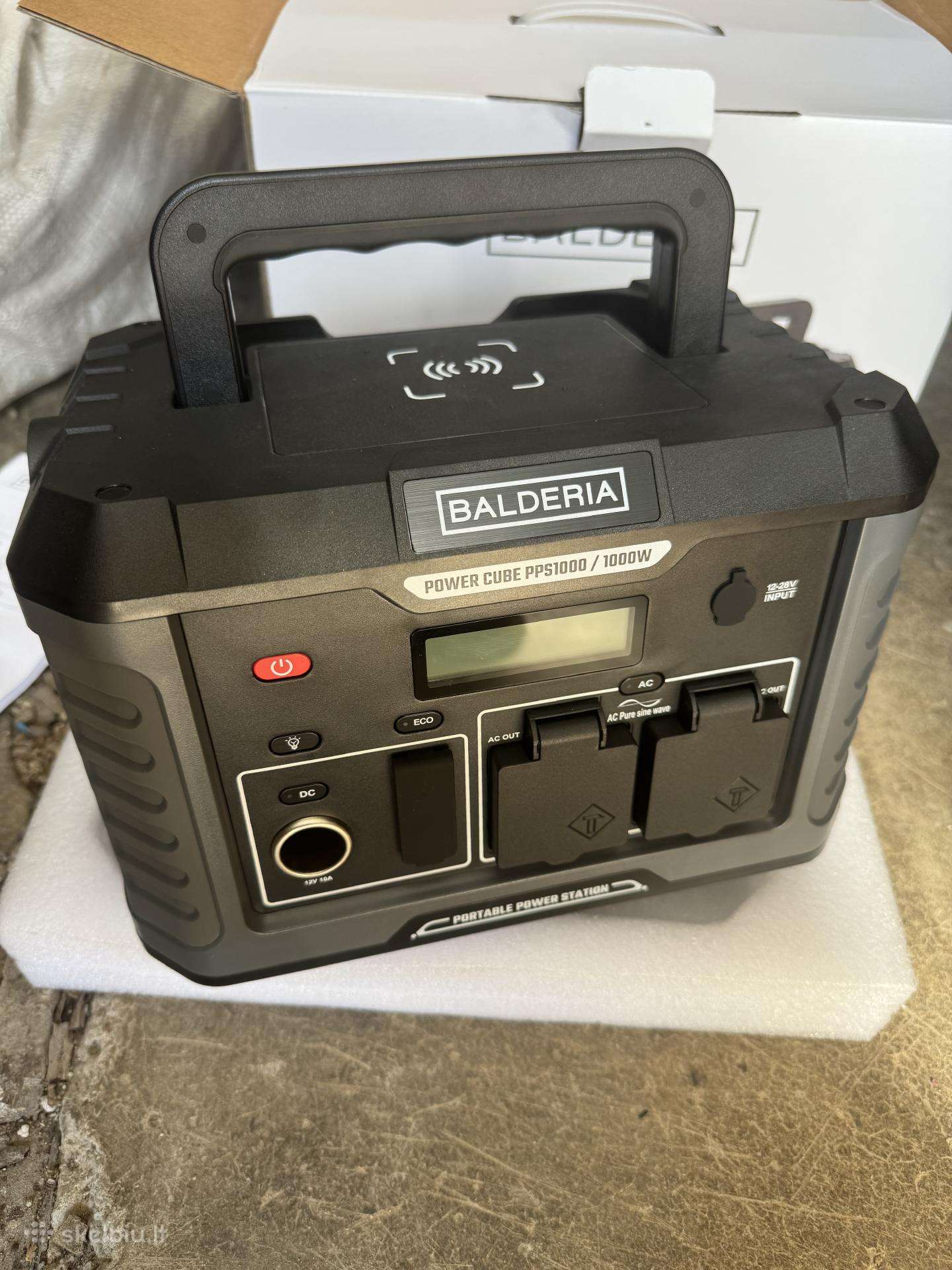 Balderia eletros baterija 1000w