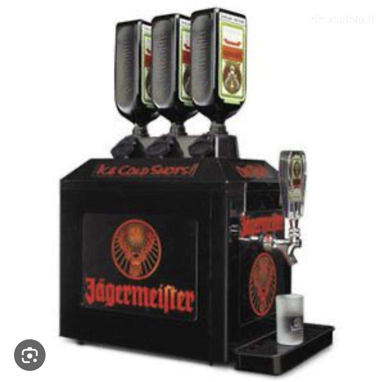 Jagermeister šaldytuvas dozatorius