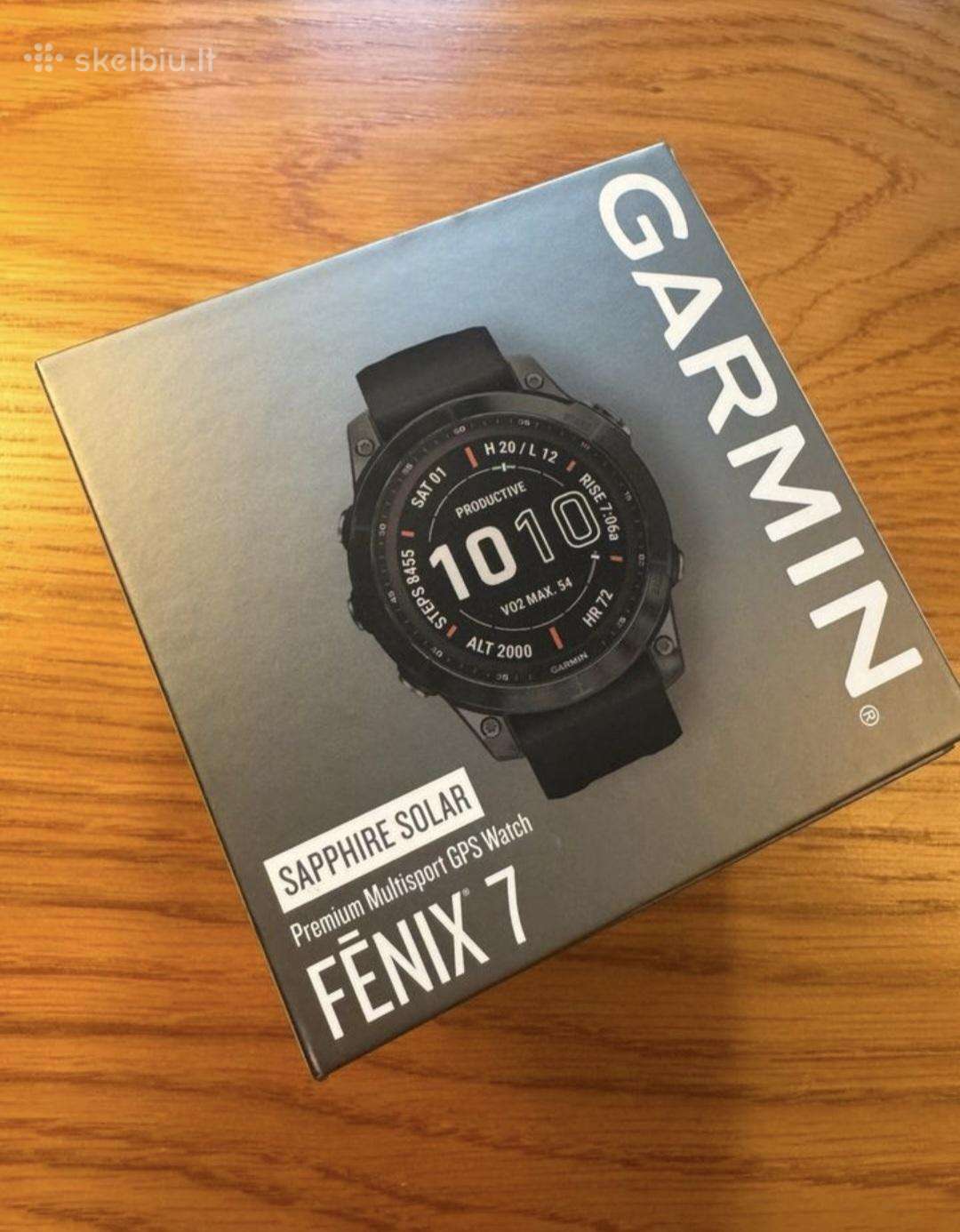 Garmin Fenix 7 Sapphire Solar