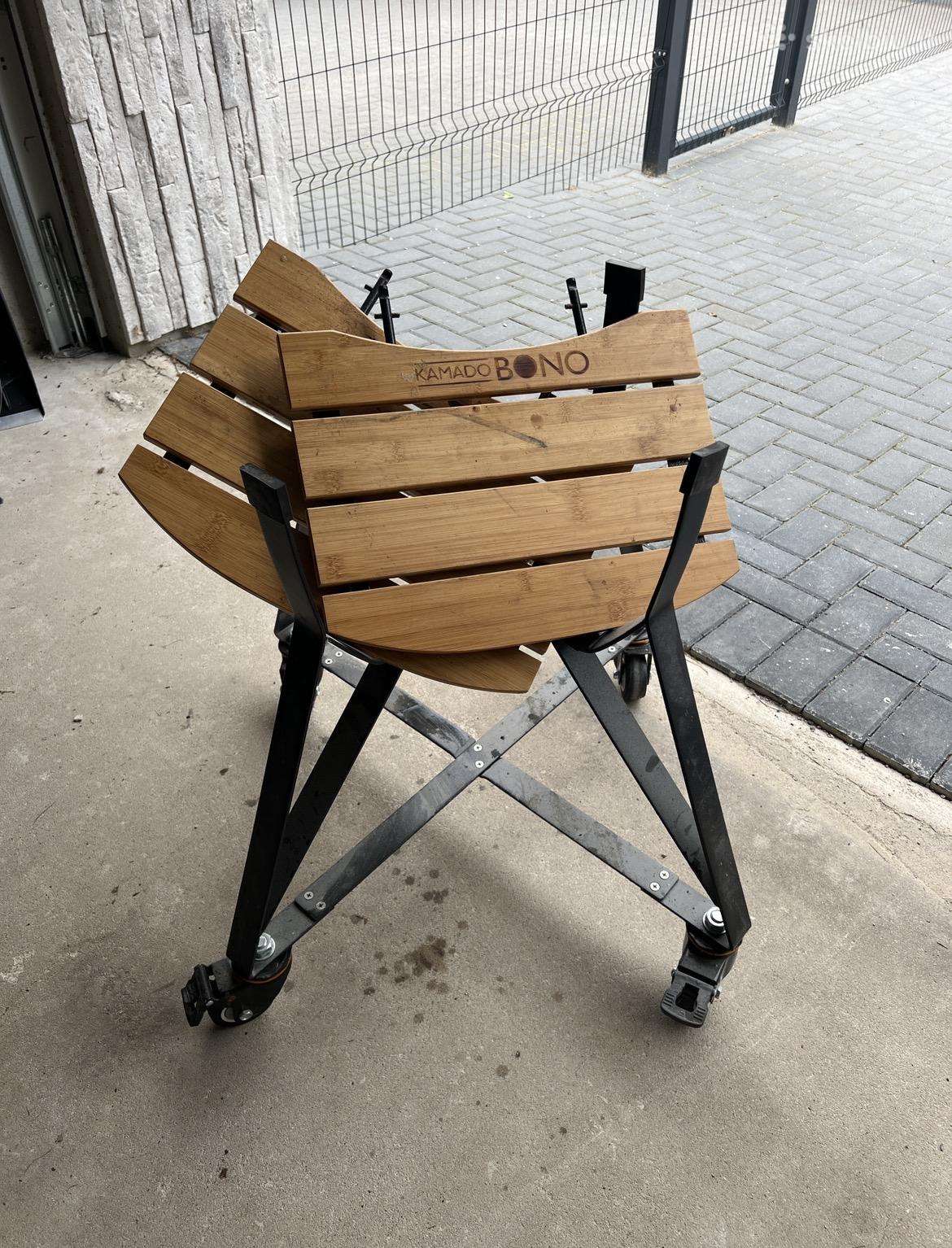 Kamado Bono Media ratukai ir šoniniai staliukai