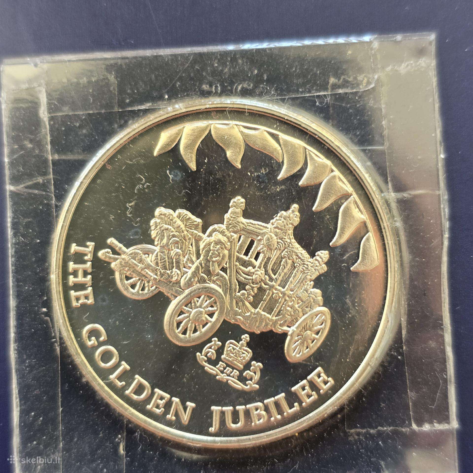 Foklendo s. 2002 50 pence Cu-ni
