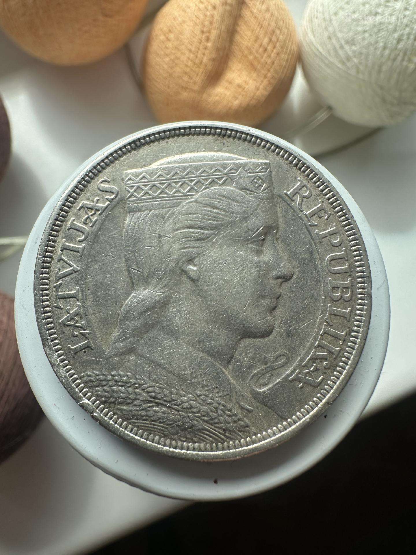 5 latai Latvija 1932