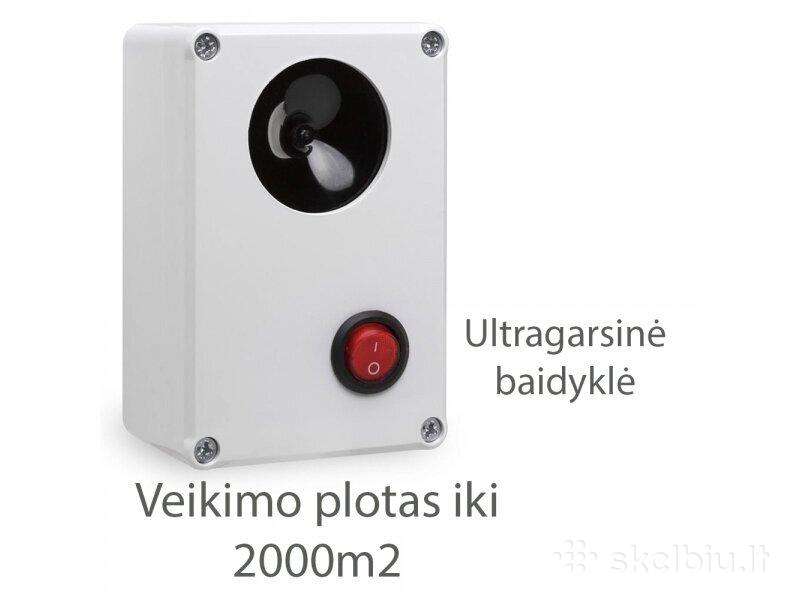 Kiaunių ir graužikų ultragarsinis atbaidytuvas H6