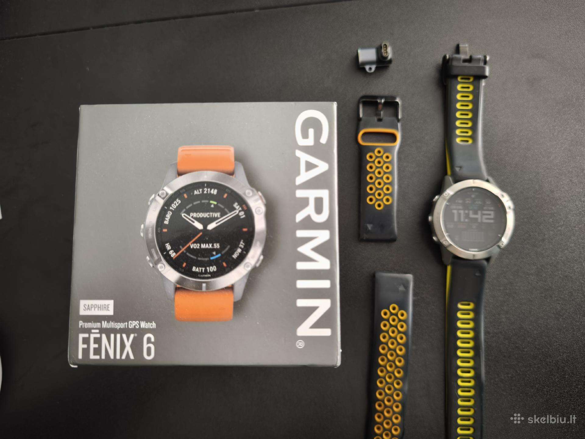 Garmin Fēnix 6 Sapphire Titanium (47 mm)
