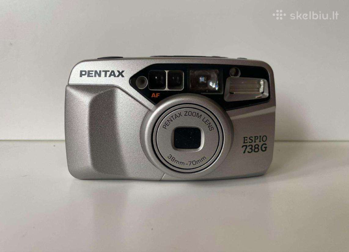 Pentax Espio 738g juostinis fotoaparatas