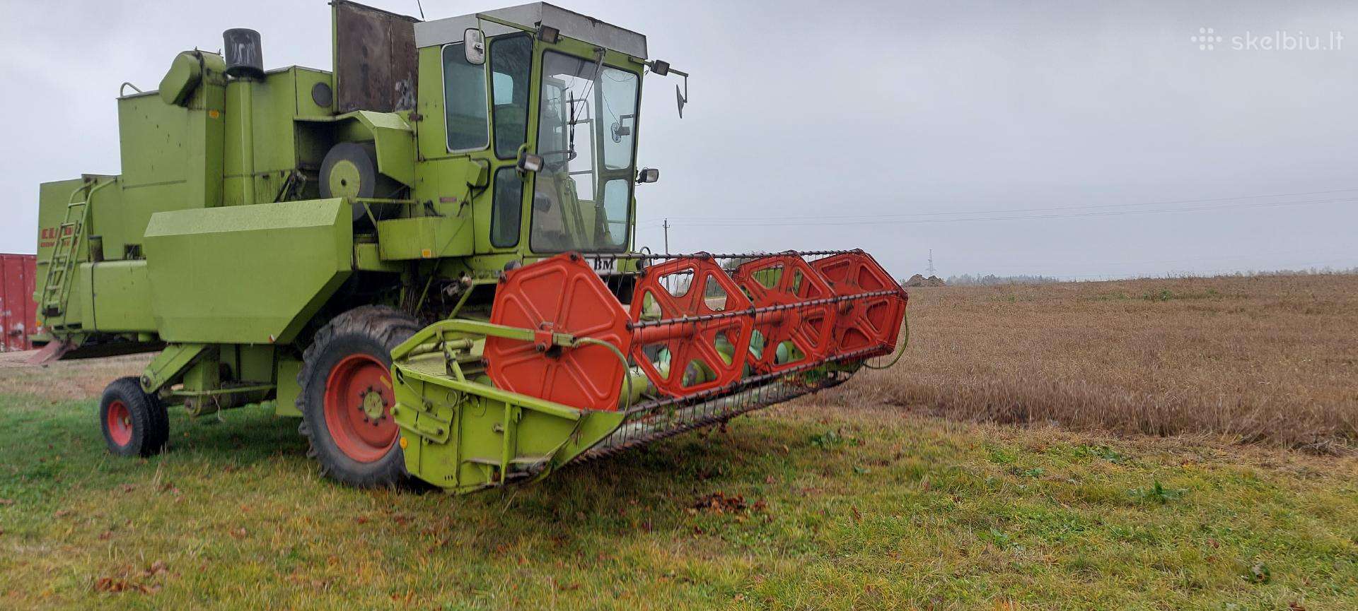Claas Dominator- 85 su rapso stalu 4,5m plocio