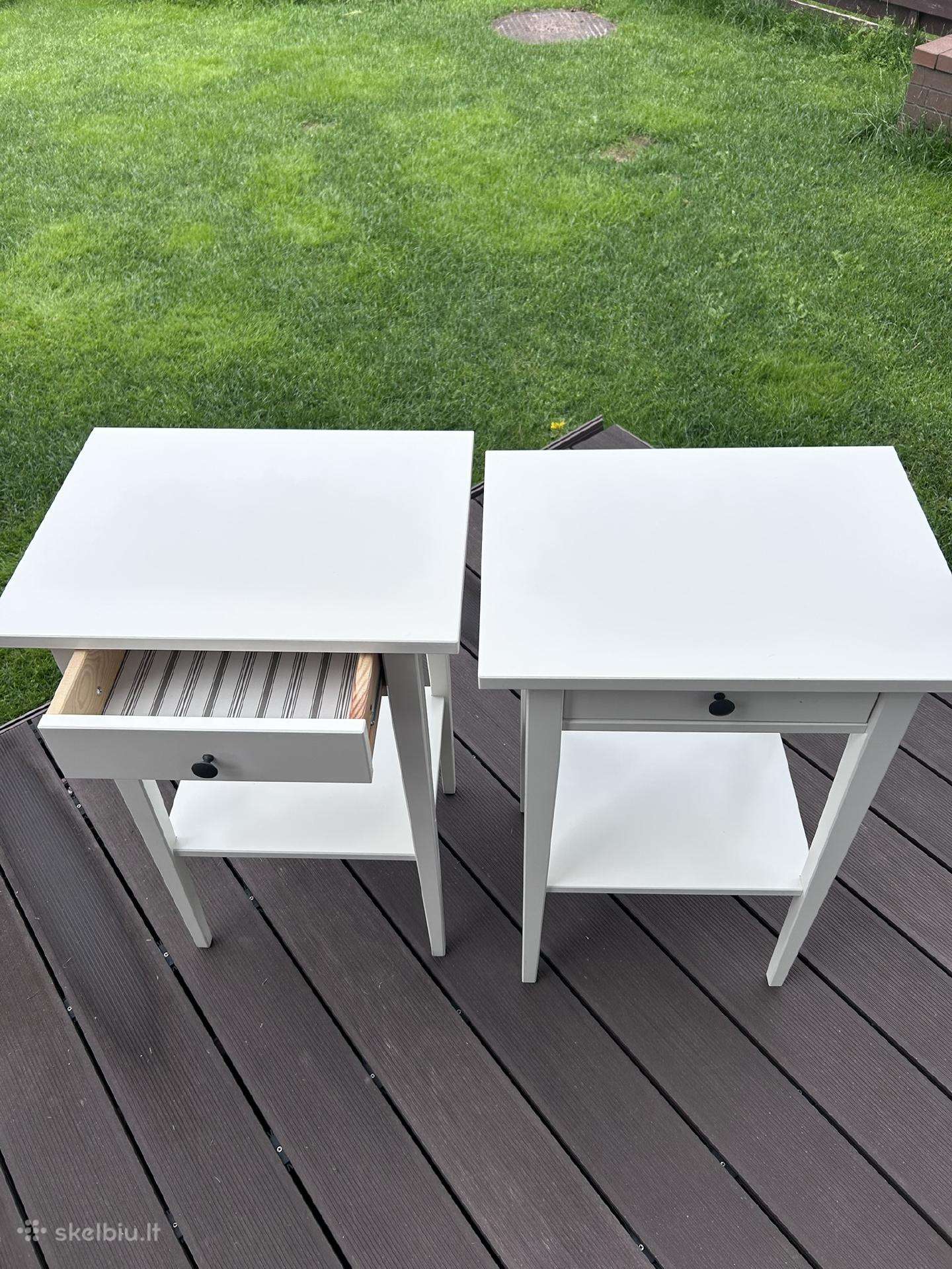 Ikea Hemne naktinis staliukai