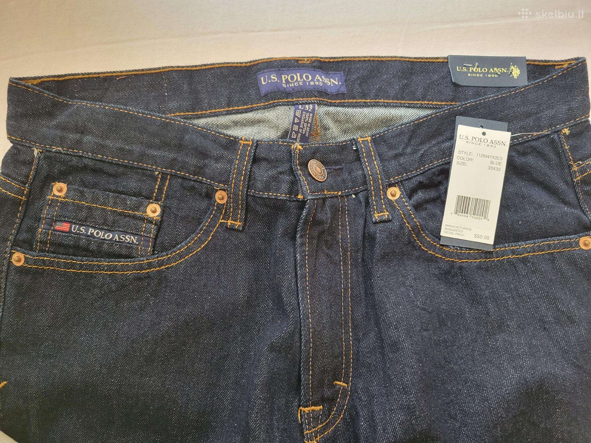 Nauji U.s. Polo Assn džinsai