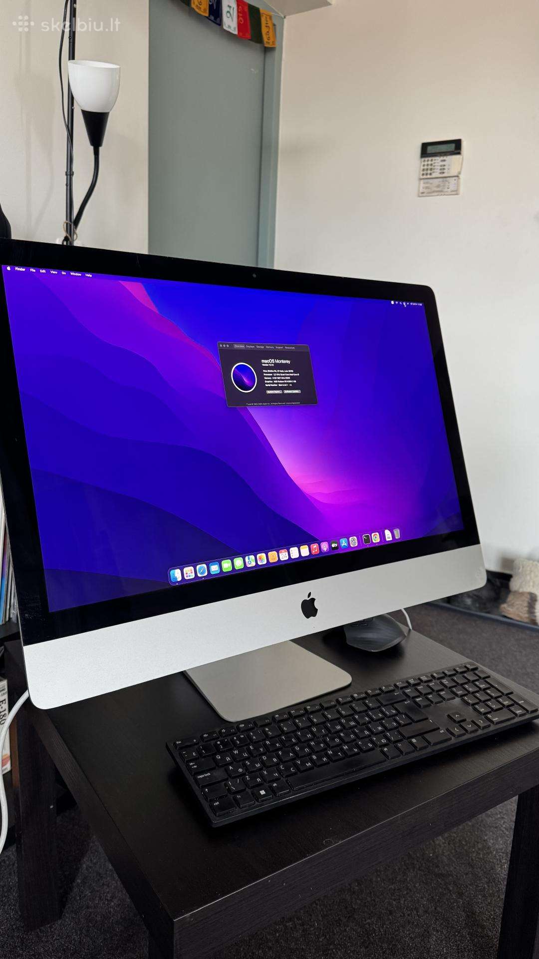 iMac 27 5k kosmetinis defektas, sumažinta kaina
